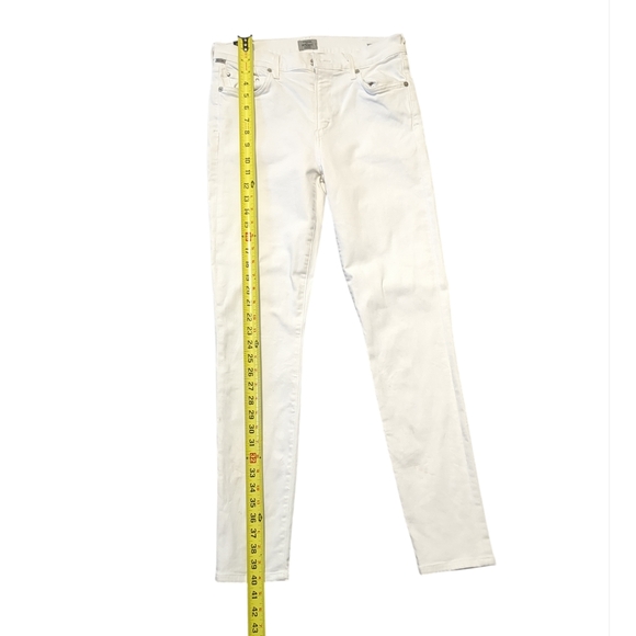 Citizens Of Humanity Rocket High Rise Skinny 29 Women's Skinny Jeans - White - Picture 3 of 11